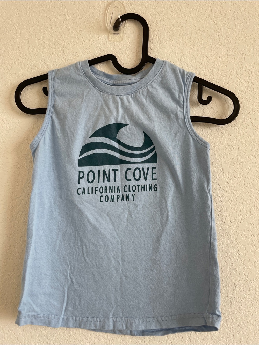 Kids' Light Blue Logo Tank Top